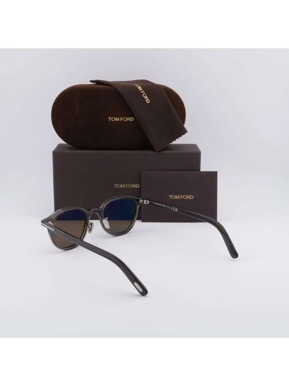 Tom Ford FT0977-D 20J Square Sunglasses - Grey / Roviex